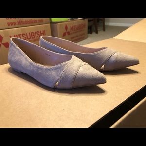 Suede Flats!